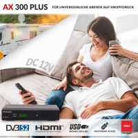 Opticum HD AX300 USB 2.0 Digitaler SAT-Receiver DVB-S2